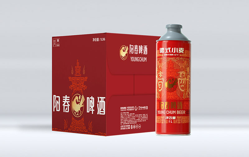 熊猫体育德式小麦啤酒1L桶（38口）