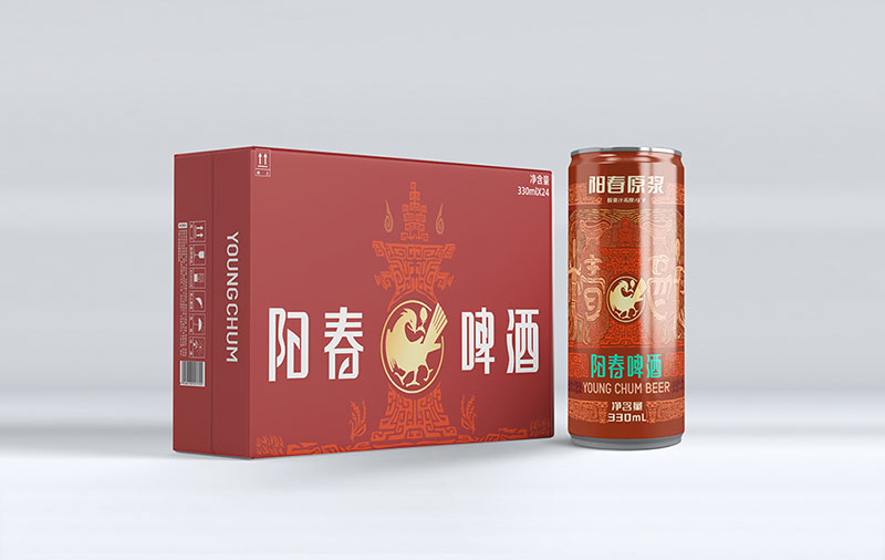 熊猫体育原浆啤酒330ml罐装