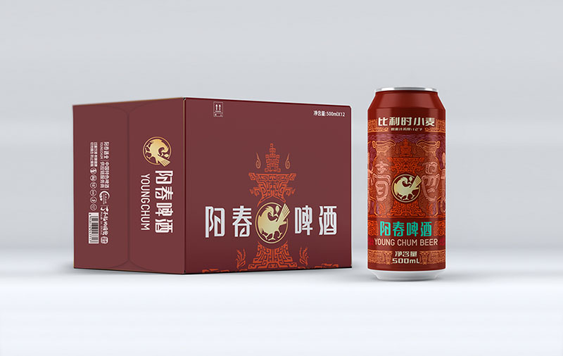熊猫体育原浆比利时风味500ml罐装