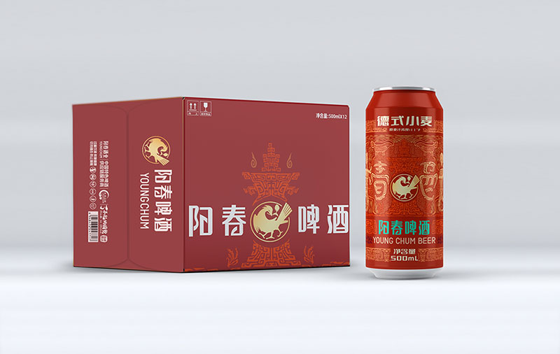 熊猫体育原浆德式小麦500ml罐装